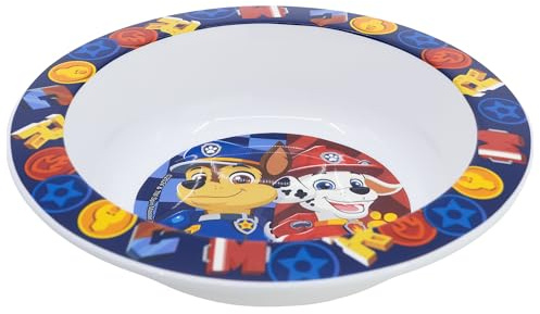 STOR Barnskål Paw Patrol 1024ml - Mikrovågssäker, BPA-fri Plast, Ergonomisk Design för Barn