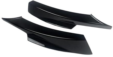 Frontspoiler Für B&MW 3er E90 E91 328i 325i Für LCI MTech Sports 2009-2012 Frontsplitter Stoßstangenlippenabdeckungen Auto-Frontspoiler(Schwarz)