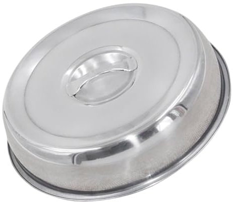Mikinona Stainless Steel Pot Lid Replacement Bbq Grill Accessory Food Dome Cover for Steak Kitchen Bbq Food Lid Easy to Use