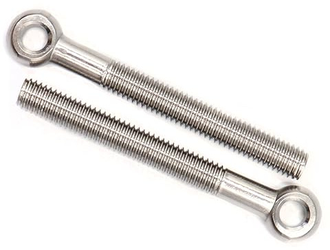 binifiMux 4pcs 304 Stainless Steel M12 x 70mm Machinery Shoulder Swing Lifting Eye Bolt