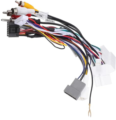 Operitacx Cablaggio Radio Stereo Auto Adattatore, Kit Cablaggio per Autoradio e Impianto Stereo, Alimentazione Stabile Plug-and-play per Dispositivi Navigazione Grande Schermo