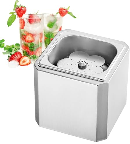 Raffreddatore istantaneo in vetro, CO2 per birra, 8-10 secondi, raffreddamento per bar, ristoranti, cucine domestiche, perfetto per vino, cocktail, champagne, bevande miste, succhi di frutta