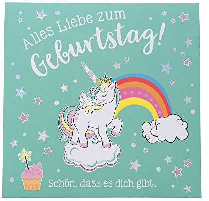 Depesche 0011694-052 Pop-up Glückwunschkarte zum Geburtstag, Klappkarte mit Musik, Lichtelementen und einem originellen Spruch, Geburtstagskarte inkl. Umschlag, Format 15,5 x 15,5 cm