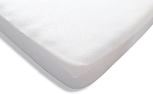 Future Home protège-Matelas imperméable Blanc Drap Housse 110x200cm Matelas Protect