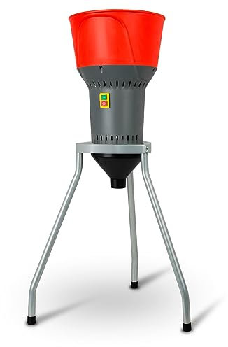 EBERTH Moulin à Céréales Électrique sur Pied, Trémie de Remplissage de 13L, Moteur Électrique de 1300 W, 400kg/h, Moulin à Grains avec Lame Robuste en Acier Inox, 5 Tamis inclus, Broyeur pour Céréales