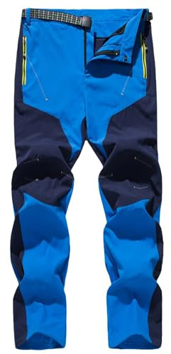 Generisch Outdoor Hosen Für Herren Snowboardhose Übergröße Zip Off Warm Wanderhose Skihose Gefüttert Wasserdicht Winter Arbeitshosen Regenhose Schneehose Lang Baggy Thermohose Winterhose
