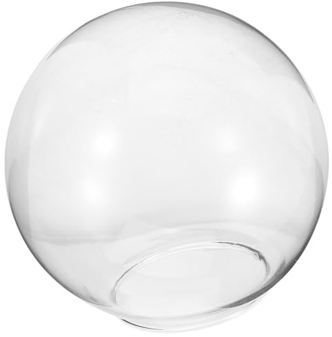 Gadpiparty Glas Lampenschirm Kugel Ersatz Für Pendelleuchte Hängelampe Wohnzimmer Beleuchtung Halbrund Glaskugel Lampenschirm 5.12 Zoll