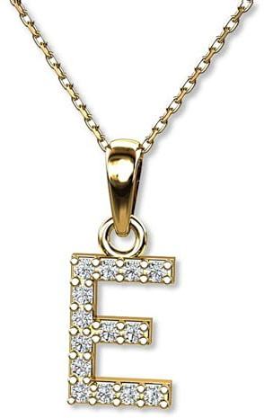 LillyMarie Buchstaben Kette Gold 333 Personalisierte Halskette mit Initial Anhänger Alphabet A-Z Buchstabenkette Damen Namenskette Geschenk für Frauen Weihnachten Geburtstag Valentinstag