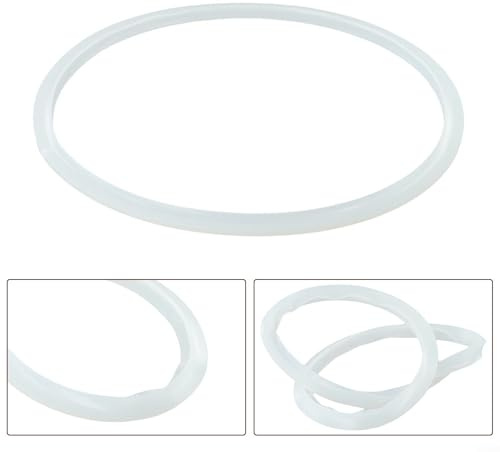Junta de goma de silicona confiable y transparente para olla a presión casera (26 cm)