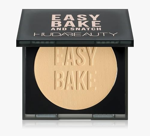 HUDA BEAUTY Original | Easy Bake And Snatch | Polvere illuminante e fissante | 8,5 grammi | by BELLA | colore (BLONDIE, 8,50 g (confezione da 1))
