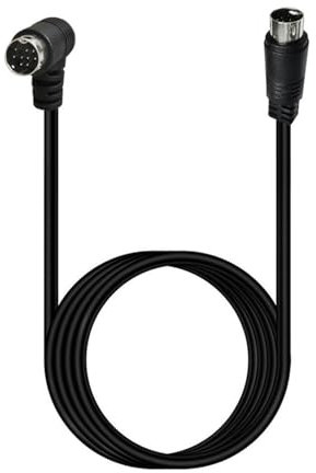 OAJABBGE S - Cavo video DIN 9 pin, maschio a maschio, cavo audio per il monitoraggio del ricevitore, connettore proiettore 180 m/300 m/50 cm