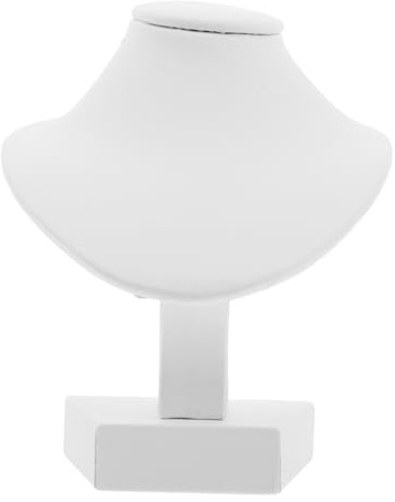 Cabilock Conjunto De Maniquí Joyería Expositor De Collar Soporte para Joyería De Cuello