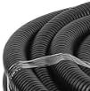 MUKSEUT 25m Flexible Corrugated Conduit Tubing, 20mm ID x 25mm OD Wire Protector Pipe Hose for Car Wiring Tubing, Trunking, Home Appliances Cable