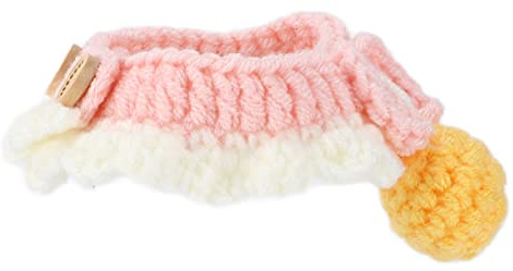 Stylebest Ankkrage Justerbar Halsduk Mjuk Ull Dekorativt Tillbehör för Ankor Gäss Storlek 5,9 Tum Till 13,8 Tum (M)