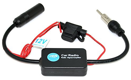 Auto Wayfeng WF® 12 V Coche automático de Antena Amplificador de señal de Radio Amplificador de Antena para Antena de Radio de Coche