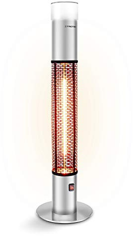 TROTEC Chauffage Radiant Design pour terrasse IRS 1500 E Radiateur Radiant, 1500 W