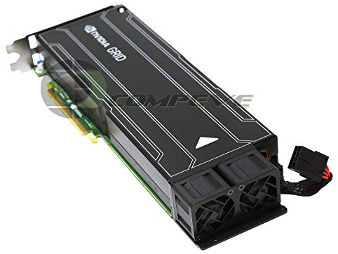 Nvidia GRID K2 900-52055-0300-000 Processeur graphique PCIe3 Kepler Reconditionné 8 Go