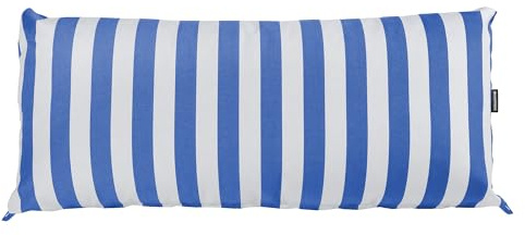 Happers Palettenkissen Toldotex Rückenlehne 120x45x20 Blau Gestreift