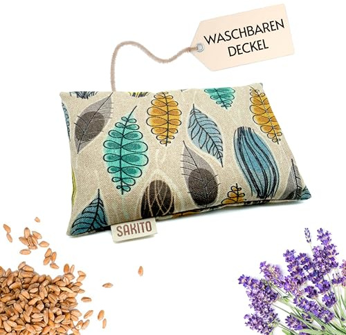 Bouillotte Micro-onde (20x12 cm) - Thérapie Naturelle contre les Coliques - Chaleur Naturelle pour le Ventre et Élimination des Gaz, Relaxation Infantile - Sans Danger pour les Bébés - Housse Lavable