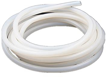 MACHSWON Tube en silicone de qualité alimentaire pour transfert de pompe - 5 mm x 7 mm x 10 m - Blanc