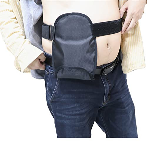 PAILON Kolostomie-Beutel-Abdeckung, wasserdicht, verstellbar, tragbar, universell, Stoma-Beutel, Stoma-Hernien-Stützgürtel, Stoma-Zubehör für Frauen und Männer, für Kolostomie-Patienten