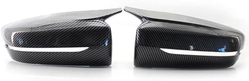 RUIHAHA Auto Spiegelkappen Für BMW 3 5 G11 G20 330i 330d 340i G30 530d 530i 520d 525i G32 2019 2020 Seiten Rückspiegelgehäuse Spiegel Abdeckung Rückspiegelkappe Ersetzen Sie die Tuning Zubehör