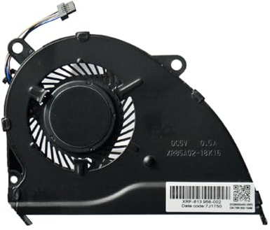 RAKSTORE Laptop CPU fläkt kompatibel med HP Pavilion 14-ce TPN-Q207 tyst kylfläkt L26367-001 L26368-001 (B)