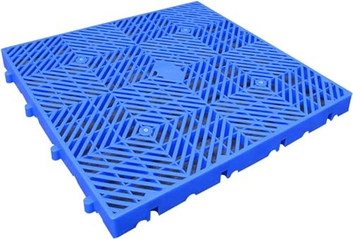 Paletas de plástico Ventilación Paletas de suelo, Paletas de plástico, rejilla de ventilación impermeable for piso, paletas de ventilación for garaje, supermercado, sótano(60x60x5cm)