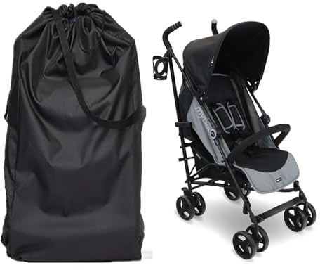 lisetar Transporttasche Kinderwagen, Kinderwagentasche fürs Flugzeug, strapazierfähige und wasserdichte Tasche für Flugzeureisen,Kinderwagen Schutzhülle Flugzeug Universal Buggy Tasche
