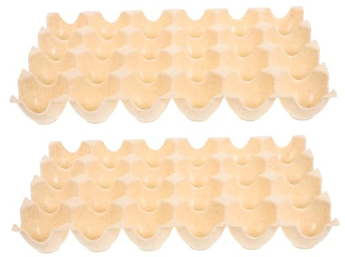 BEBEMOKO 2piezas Cajas para Guardar Huevos Bandeja para Huevos de Gallina Contenedor de Cocina Almacenamiento Reutilizable para Huevera para Frescos Cartones Reutilizables