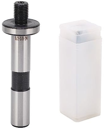 Drill Chuck Arbor Manganese Steel Collet Connecting Rod Adapter for Lathe Machine Tool 1 2 Shank 3 8 Thread