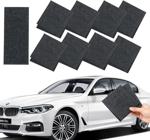 Nano Kratzerentferner Tücher, 10 Stück Nanosparkle Tuch Auto Kratzer, Nur Entfernt Leichte Kratzer & Schrammen, Scratches Tücher für Auto Lackreparatur, Lackpflege Für alle Fahrzeugtypen
