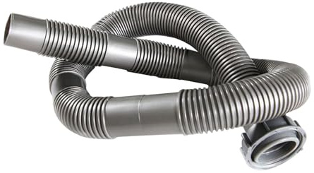 Tubo scarico lavello - Conduttura per cucina | Manicotto flessibile drenante | Kit condotta fognaria, estensione lunga pluviale, adattatore idrico per esterno, cortile, casa, bagno, 120x7x5c