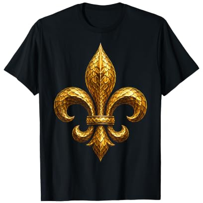 Emblèmes ornés de Fleurs de lys royales héraldiques T-Shirt