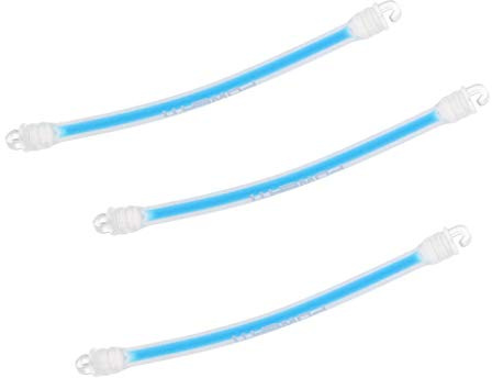 Vektenxi Premium Silicon 3 STK. Tennis Absorber Dämpfer Tennisschläger Vibration Dämpfer Shock Alle 4 Farben-Blau Praktisch