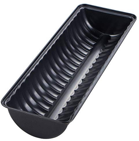 Webake 13 x 4 inch Almond Cake Pan Non-Stick Carbon Steel Loaf Baking Pan Rehrucken Cake