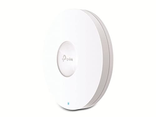 TP-Link Omada EAP660 HD Point d'accès WiFi 6 AX3600 planfonier Connectivité haute densité, 1 port Ethernet 2.5 Gigabit support PoE+, Itinérance transparente, Omada Mesh