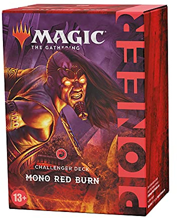 Magic The Gathering Pioneer Challenger Deck 2021 - Mono Burn (Rojo)