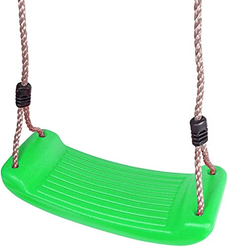 Schaukelsitz/Schaukelbrett aus witterungsbeständigem Kunststoff, Farbe: apfelgrün