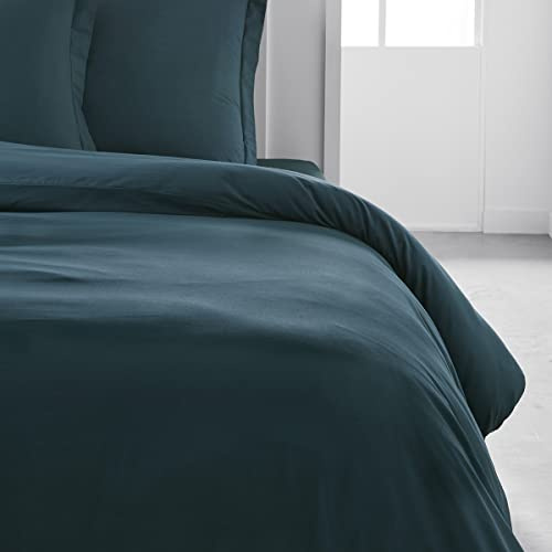 Today Bettbezug, 240 x 260 cm, für Doppelbett, Baumwolle, Pfau