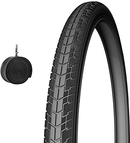 COPERTONE 700X40/42C + CAMERA D’ARIA PNEUMATICO DEESTONE PUNCTURE PROTECTION GOMME PER BICI 28 TREKKING BIKE