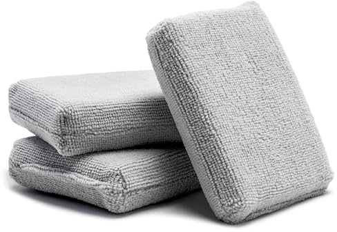 Griot's Garage 55498 Microfiber Applicator Pads (Set of 3)