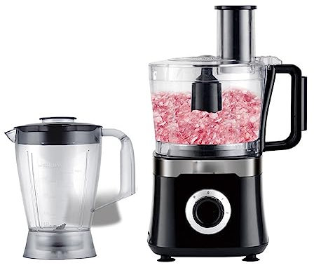 Licuadora Batido Batido Amoladora Eléctrica Picadora De 2 Velocidades Cuchillas De Acero Inoxidable Trituradora De Hielo Fabricante De Batidos Con Jarra De 1 Litro Contenedor Tritan Sin BPA 800W ( Col