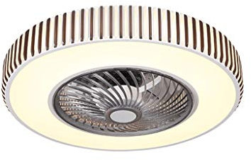 ZZJDBF 21.7 Ventilador de techo con luz ventilador de techo a distancia Moderno En silencio Ventilador de techo Sala Infantil Sala de estar Ventilador de techo (Color : B)