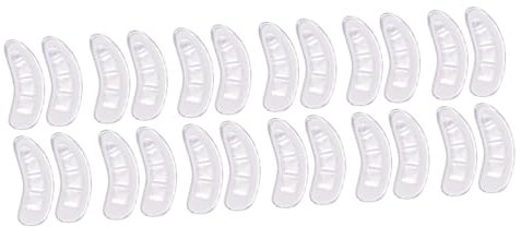minkissy 12 Paare Rutschfeste Aufkleber Fußpflege Protektoren Anti-rutsch Mädchen High Heels Fußschutz Fußball-aufkleber Verschleißfeste Fersensticker Flanell Hacke Hoher Absatz