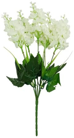 TVIVID Künstliche Blumensträuße Glyzinie Hyazinthe Gefälschte Bulk Hortensien Blumen Künstliche für Dekoration Lebensechte Kunstblumen