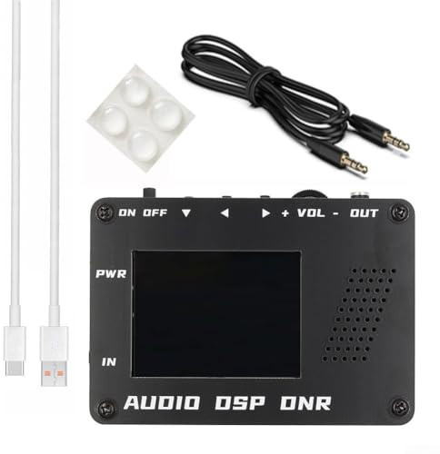 Haut-parleur numérique à réduction de bruit pour radios amateurs SSB avec affichage du spectre audio