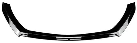 Auto Frontspoiler Lippe Glänzend Schwarz Auto Vorne Unten Kinn Stoßstange Lip Splitter Diffusor Kit Spoiler Für Sitz Für Leon Für MK3.5 2017 2018 2019 Frontstoßstangen Lippenkörper(Color:Kohlenschwarz