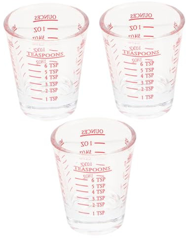 LABRIMP Misurino Multifunzione 30 Ml Tazza Graduata in Accessorio Cottura Misurino Per Liquidi Per Farina E Olio