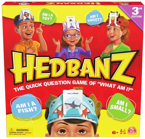 Spin Master Games Hedbanz Family Game